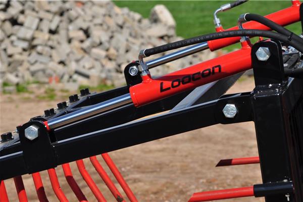 Mestklem - Geschikt voor shovels, knikladers, voorladers - LOOCON Essen